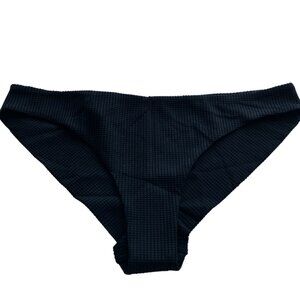 Aerie size XL black pique bikini bottom X-Large
